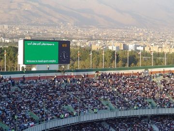 El perímetro del estadio 2R1G1B de P16 IP65 llevó la pantalla de visualización